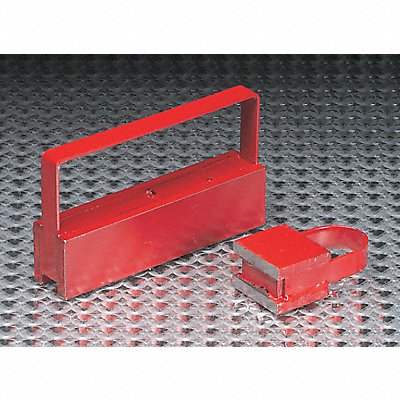 GRAINGER 7214 Manual Lifting Magnet 100 lb Load Cap.