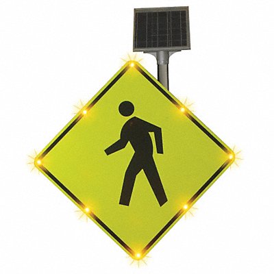 TAPCO 218000232 LED Traffic Sign Aluminum 36 x 36