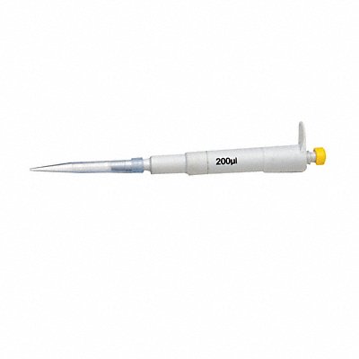 GRAINGER PMP200 Mini Pipet 200uL Yellow