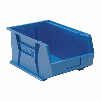 QUANTUM STORAGE SYSTEMS QUS255BL F0608 Hang and Stack Bin Blue PP 8 in