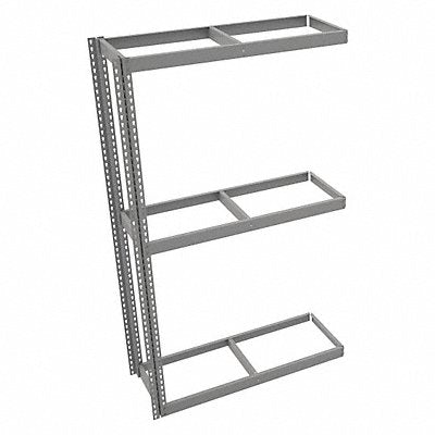 TENNSCO ZL74818A3MEDGrey Boltless Shelving 18x84x48in AdOn