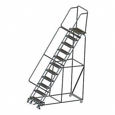 BALLYMORE WA113214R Slope Lockstep Roll Ladder Steel 110 In.