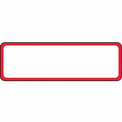 HARRIS INDUSTRIES LB132321 Label 7/8in x 2.875in Paper PK500