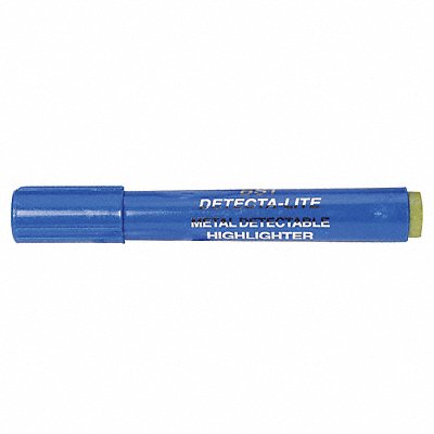 DETECTAPRO HLPENYL Metal Detectable Highlighter Yellow PK10