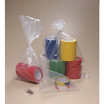GRAINGER 9K462 Open End Poly Bag Flat PK1000