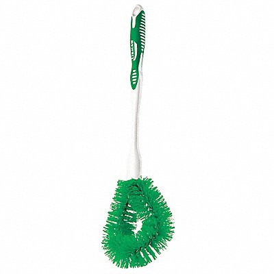 LIBMAN 24 Toilet Brush 12 in L Green/White