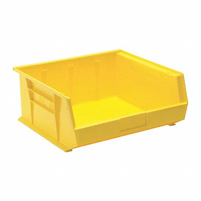 QUANTUM STORAGE SYSTEMS QUS250YL F0607 Hang and Stack Bin Yellow PP 7 in
