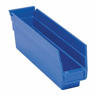 QUANTUM STORAGE SYSTEMS QSB100BL F0612 Shelf Bin Blue Polypropylene 4 in