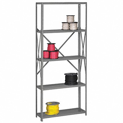TENNSCO QO53624PS Metal Shelving Cap 700 lb 24inx84inx36in