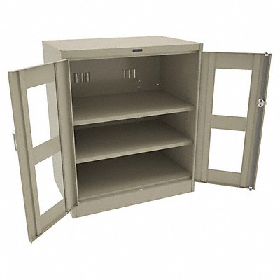 TENNSCO CVD2442SAND Storage Cabinet 42 x36 x24 Sand 2Shlv
