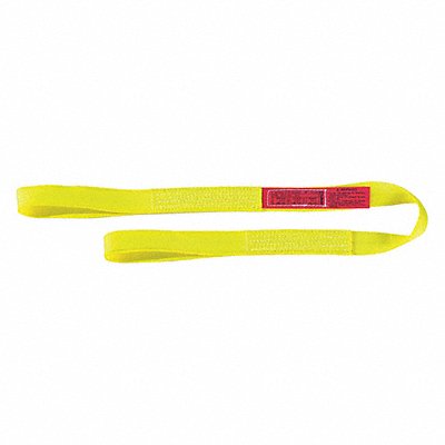 LIFT-ALL EE2601NFX10 Web Sling Flat Eye 10 ft L 2 400 lb Cap.