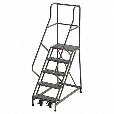 EGA CAZ034 Rollng Ladder Unassembled Handrail Platform 50 in H