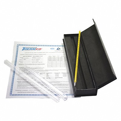 THERMCO ACC10073BLSFC Liquid In Glass Thermometer -1 to 201C
