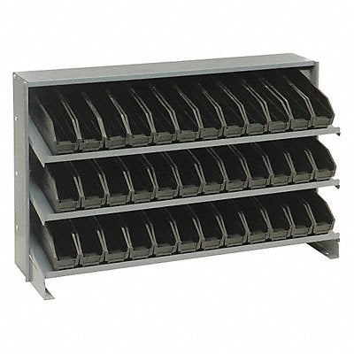QUANTUM STORAGE SYSTEMS QPRHA100BK E1539 Bench Pick Rack 12x21x36in Black