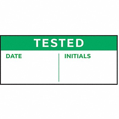 STRANCO INC TC121015 Inspection Label English Quality PK350