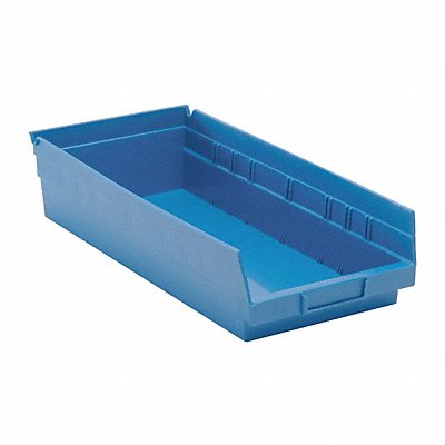 QUANTUM STORAGE SYSTEMS QSB108BL F0619 Shelf Bin Blue Polypropylene 4 in