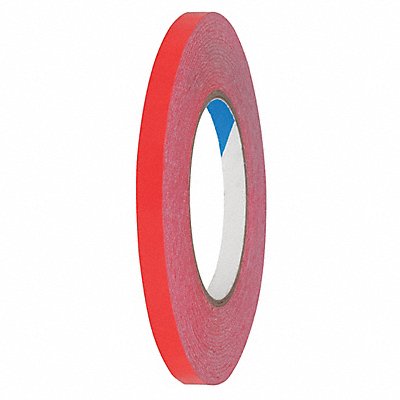 GRAINGER 9LHM5 Bag Sealing Tape Red 3/8 in W 180 yd L
