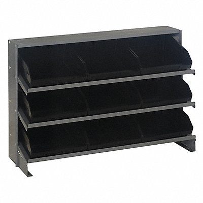 QUANTUM STORAGE SYSTEMS QPRHA109BK E1543 Bench Pick Rack 12x21x36in Black