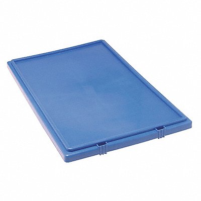 QUANTUM STORAGE SYSTEMS LID301BL E1892 Lid Blue Polyethylene 26 5/8 in