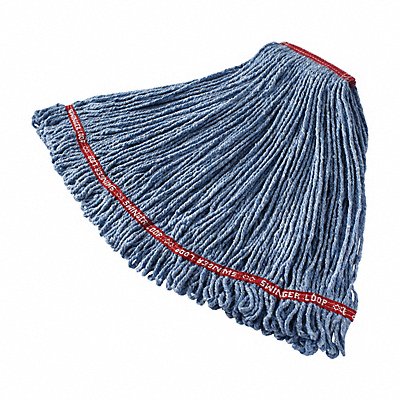 RUBBERMAID COMMERCIAL PRODUCTS FGC11306BL00 Wet Mop Blue Cotton/Synthetic