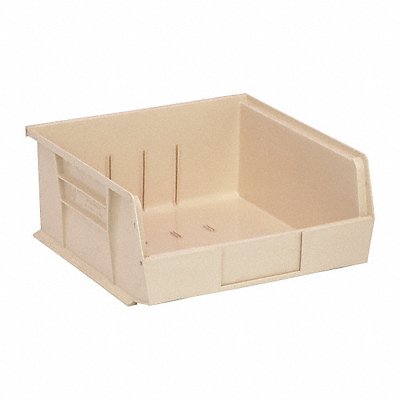 QUANTUM STORAGE SYSTEMS QUS235IV F0603 Hang and Stack Bin Ivory PP 5 in