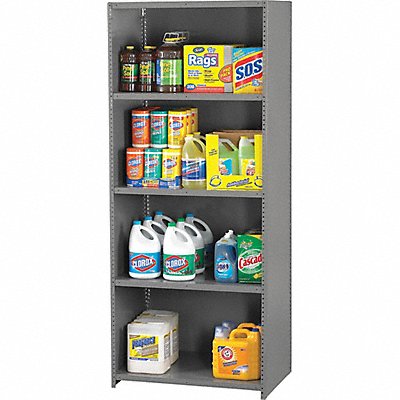 TENNSCO QC54824S Metal Shelving Cap 450 lb 24inx84inx48in