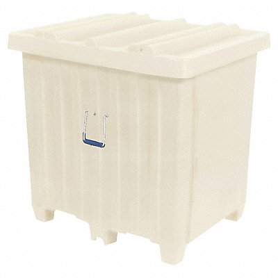 MYTON INDUSTRIES MTH3WHITE Ribbed Wall Container White