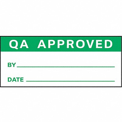 STRANCO INC TC21011 Inspection Label English Quality PK350
