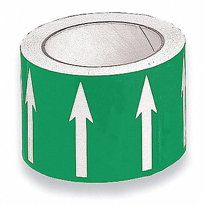 HARRIS INDUSTRIES DA3 Banding Tape Green 4in W 54ft Roll L