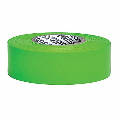 GRAINGER TFG200 Flaging Tape Green 300 ft L 1 3/16 in