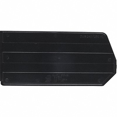 QUANTUM STORAGE SYSTEMS DUS240 Divider 6 9/16 in Black 6 PK6