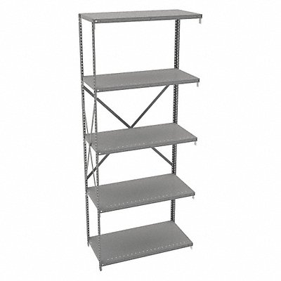 TENNSCO QO53612AB Metal Shelving Cap 750 lb 12inx84inx36in