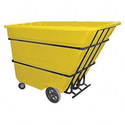 GRAINGER 17CUHDYELLOW Tilt Truck Heavy Duty 1-3/4 cu yd. Yellow
