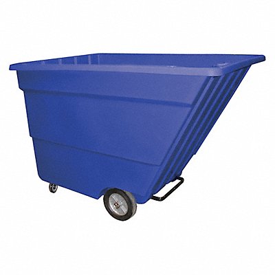 GRAINGER 22UTBLUE Tilt Truck Light-Duty 2-1/4 cu yd. Blue