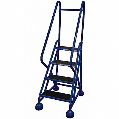 COTTERMAN ST401A2C21P5 F2130 Rolling Ladder Handrail Platform 36 In H