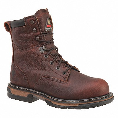ROCKY FQ0005693 8-Inch Work Boot M 8 1/2 Brown PR