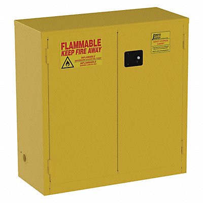 JAMCO BS30YP Cabinet 2-Dr 30 gal Flammable 18x44x43