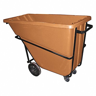 GRAINGER 58CUHDORANGE Tilt Truck Heavy Duty 5/8 cu yd. Orange