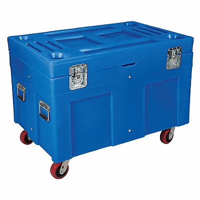 MYTON INDUSTRIES SC4534H5BLUE F1330 Storage Cart Blue Polyethylene 34 in