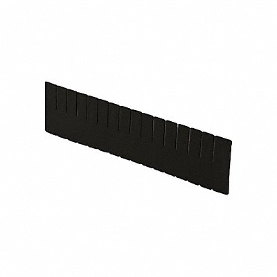 LEWISBINS DV2260NXLBUY25S Divider Black Polyethylene 4 7/16 in