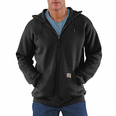 CARHARTT K122BLK4XLREG HOODED ZIP SWEATSHIRT BLOCK REGULAR 4XL