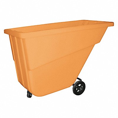 GRAINGER 58UTORANGE Tilt Truck Light-Duty 5/8 cu yd. Orange