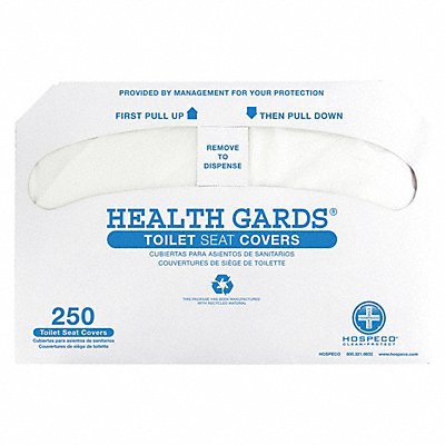 HOSPECO HG5000 Toilet Seat Cover Half Fold PK20