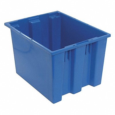 QUANTUM STORAGE SYSTEMS SNT195BL E1881 Stacking and Nesting Container Blue Solid PP
