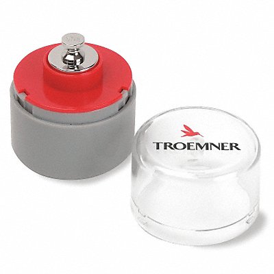 TROEMNER 70184 Weight Cylinder 50g Alloy 8 SS Class 4