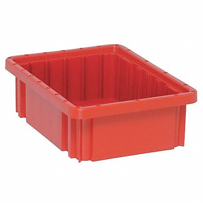 QUANTUM STORAGE SYSTEMS DG91035RD Divider Box Red Polypropylene 12