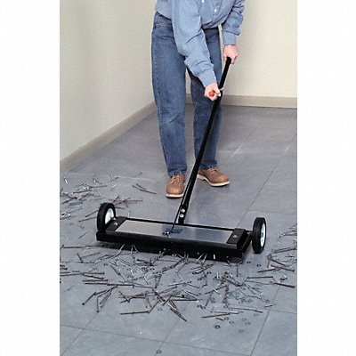 GRAINGER MFSM24RX MagneticFloorSweeper 24 L 400 lb 4 Clear