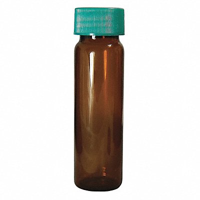 QORPAK GLC01075 Vial with Cap 40 mL 27.5 mm Dia PK144