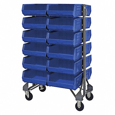 QUANTUM STORAGE SYSTEMS MQRU12D25024BL F1605 MoBinRailRk (24)7inx14 3/4inx16 1/2in