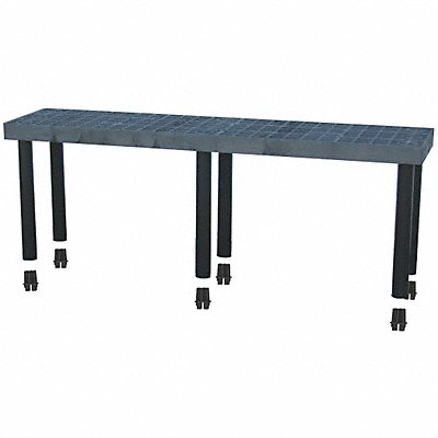 STRUCTURAL PLASTICS S6616A Plastic Shlving Open Add-On 24 H 1 Shelf